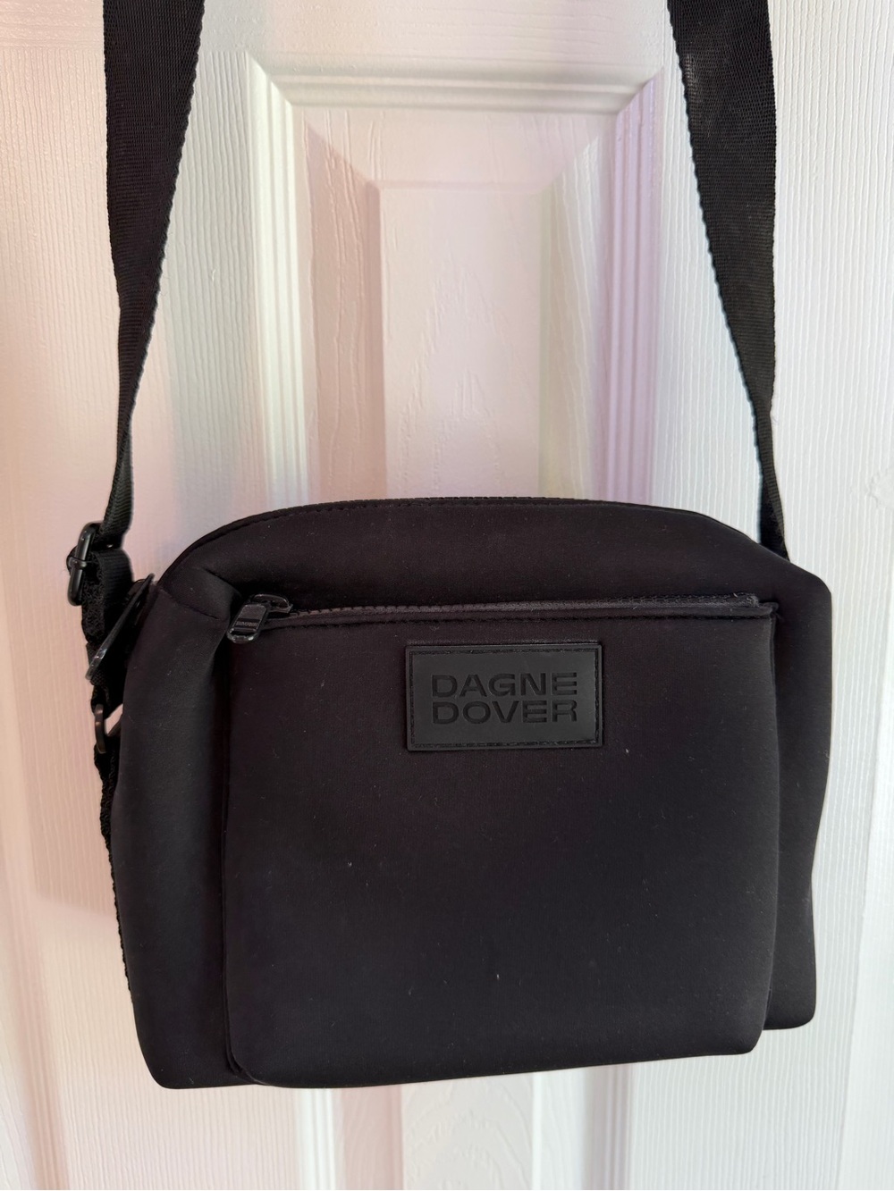 Dagne Dover Micah Black Crossbody Bag - Compact Everyday Carry - Picture 2 of 9